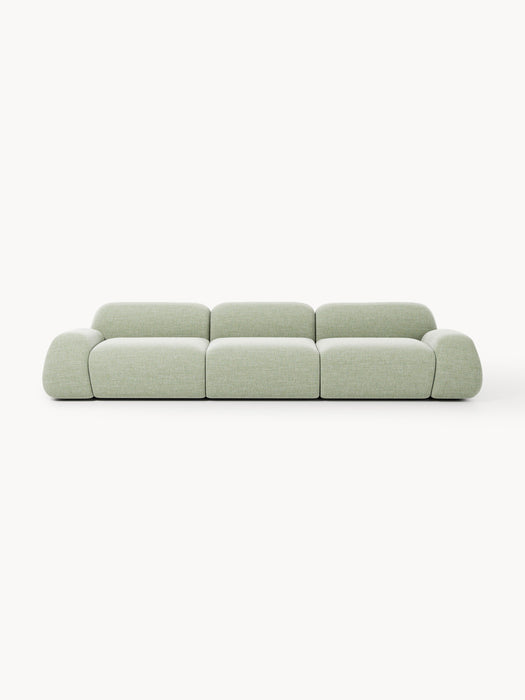 Modular Boucl Sofa Wolke 4-seater