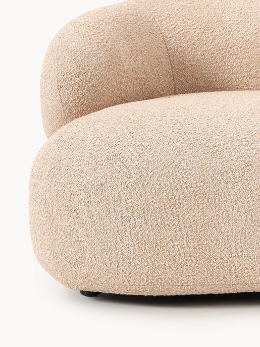 Alba Bouclé Lounge Armchair