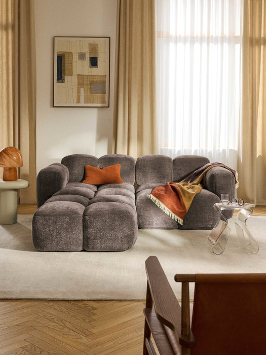 Modular Sofa Tayla 2-seater with Ottoman leftright