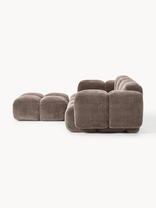 Tayla Modular Sofa (2-seater) with Ottoman (left/right)