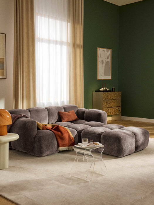 Modular Sofa Tayla 2-seater with Ottoman leftright