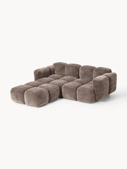 Modular Sofa Tayla 2-seater with Ottoman leftright