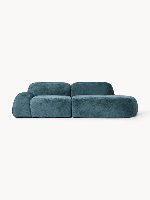 Wolke Modular Teddy Bouclé Chaise (3-seater)