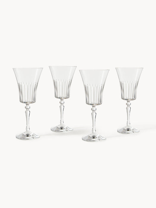 Alessio Crystal Red Wine Glasses, Set of 4
