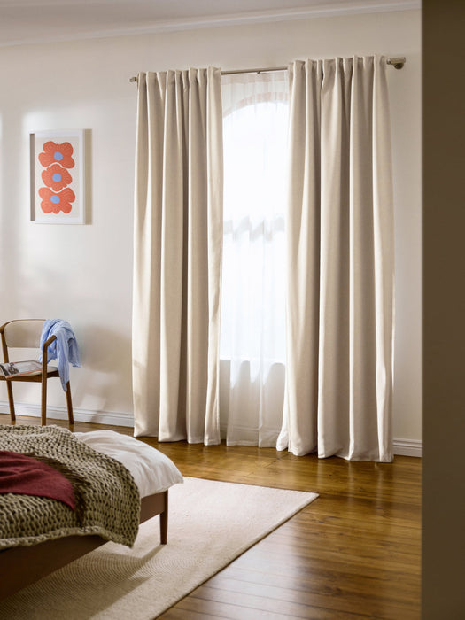 Tulia Blackout Multi-Band Curtains, Set of 2, W 140 cm