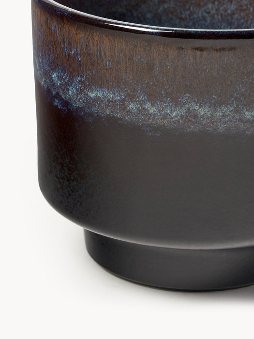 Glazed Cover Pot Solis H 13 cm