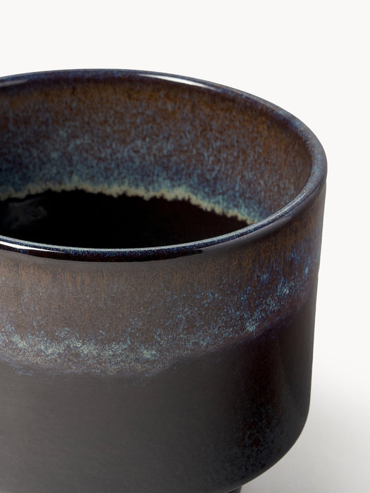 Glazed Cover Pot Solis H 13 cm