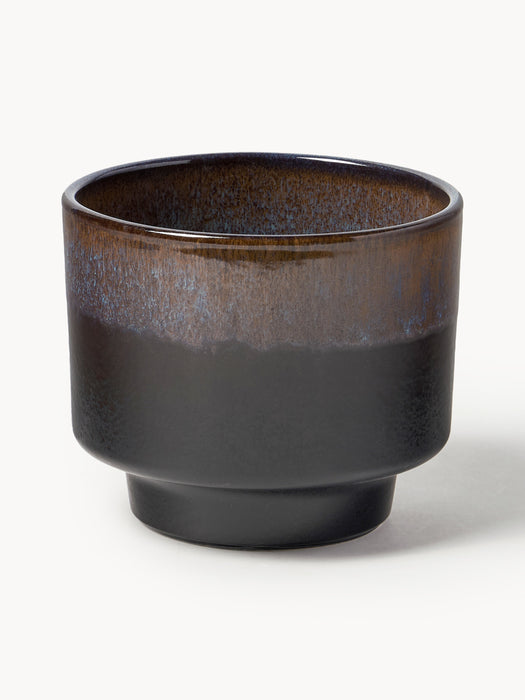 Glazed Cover Pot Solis H 13 cm