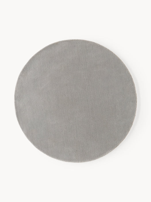 Round Hand-Tufted Wool Rug Zayne