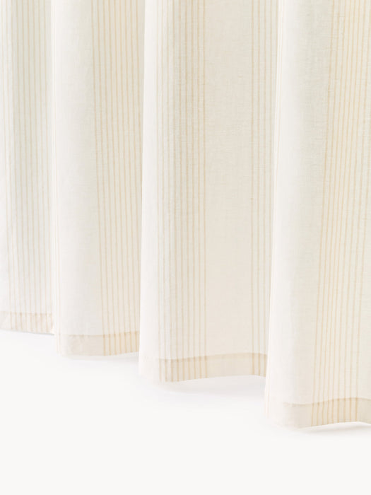 Dewi Light-Filtering Multi-Band Curtains, Set of 2, W 140 cm
