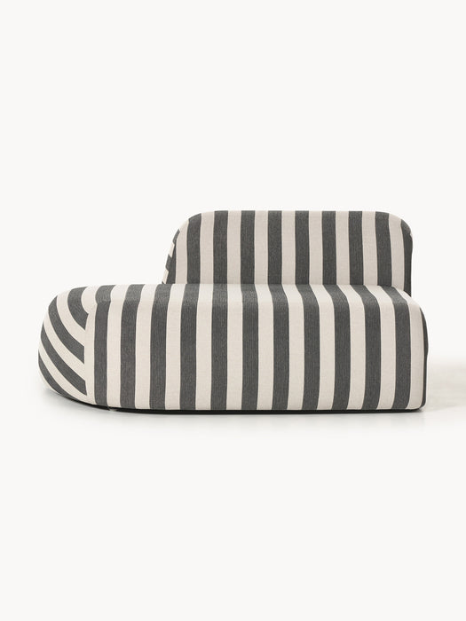 Striped Chaise Module Wolke
