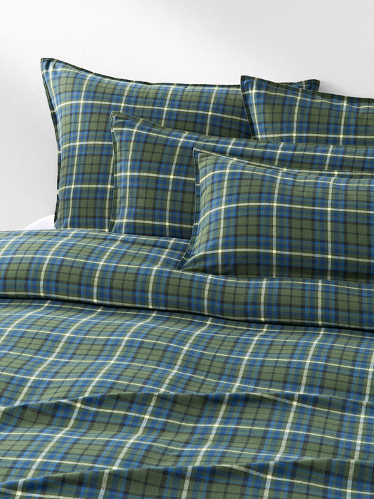 Checked Flannel Duvet Cover Linsay