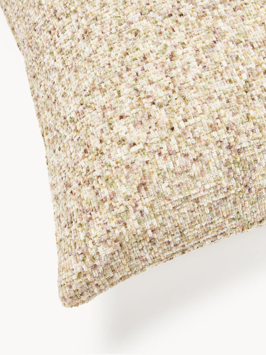Hanka Chenille Cushion Cover with Pixel Pattern