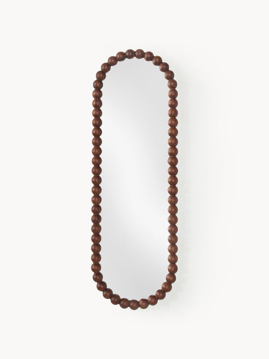 Full-Length Wall Mirror Ayu with Acacia Wood Frame