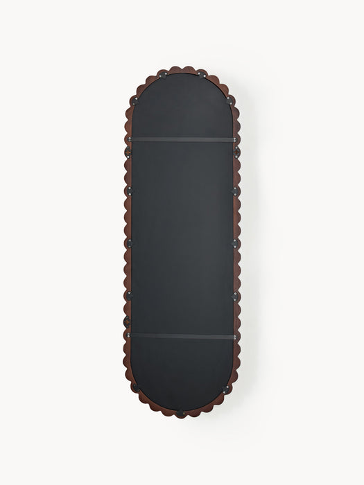 Full-Length Wall Mirror Ayu with Acacia Wood Frame