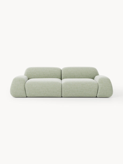 Modular Boucl Sofa Wolke 3-seater