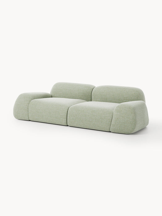 Modular Boucl Sofa Wolke 3-seater