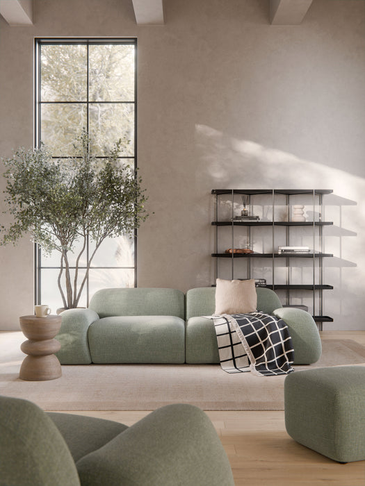 Modular Boucl Sofa Wolke 3-seater