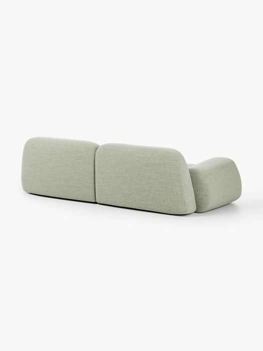 Modular Boucl Sofa Wolke 3-seater