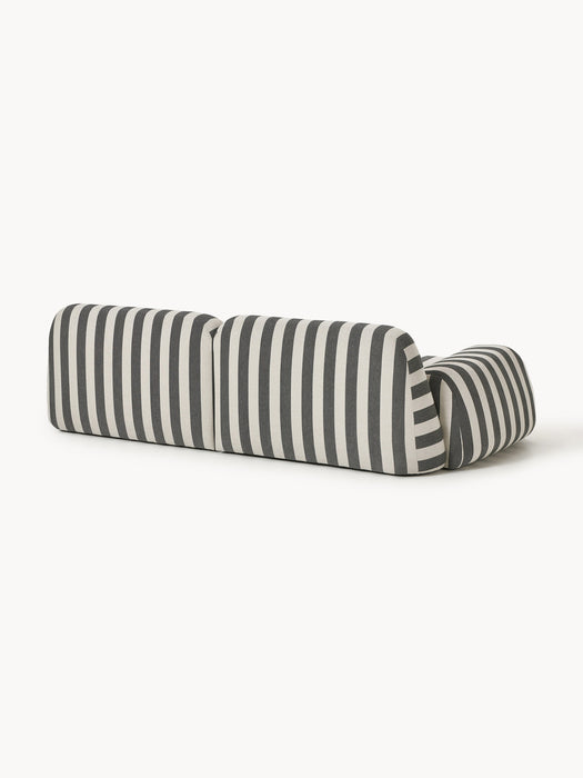 Modular Striped Sofa Wolke 3-seater