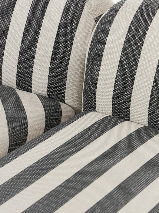 Modular Striped Sofa Wolke 3-seater