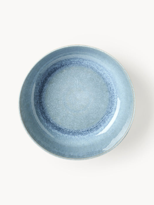 Handmade Salad Bowl Danza with Reactive Glaze