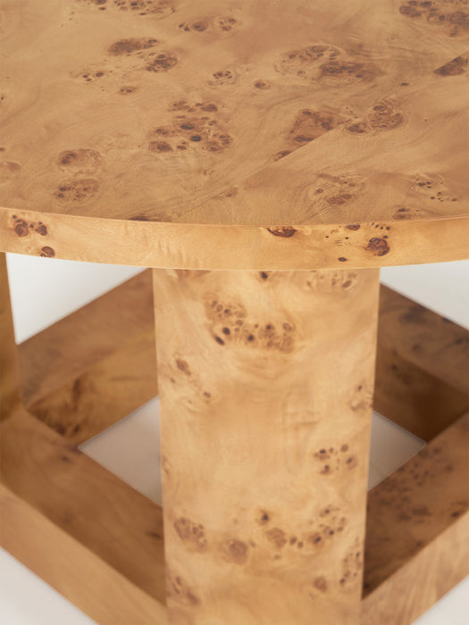 Edward Round Wooden Dining Table, in various sizes