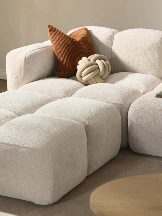 Modular Sofa Tayla 2-seater with Ottoman leftright
