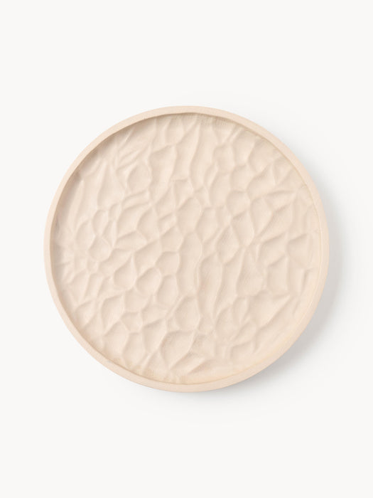Decorative Ash Wood Tray Camila 25 cm