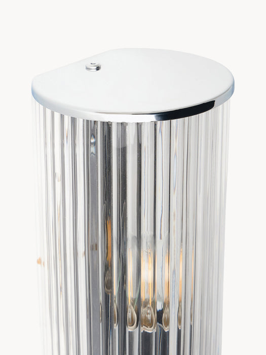 Emmi Wall Lamp with Ribbed Glass