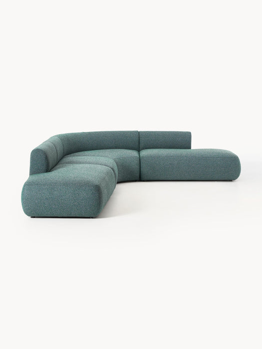 XL Modular Boucl Corner Sofa Sofia