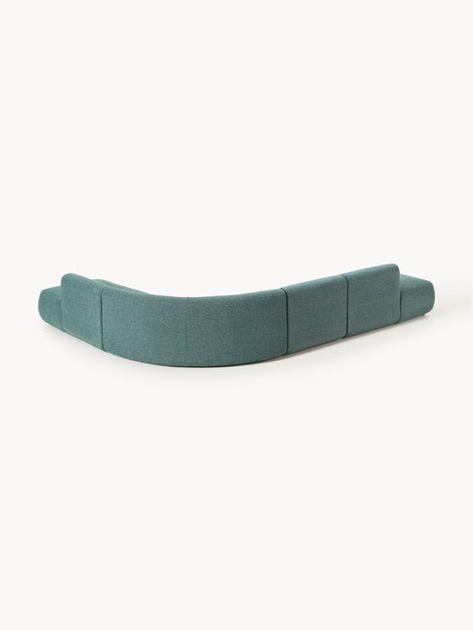 XL Modular Boucl Corner Sofa Sofia