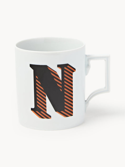 Initials Westwing x MEISSEN, Handmade Mug with Decorative Motif