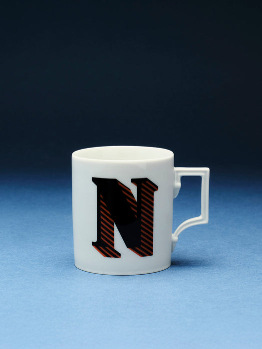 Initials Westwing x MEISSEN, Handmade Mug with Decorative Motif