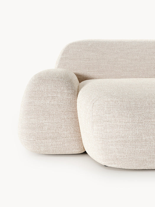 XL Boucl Lounge Chair Wolke