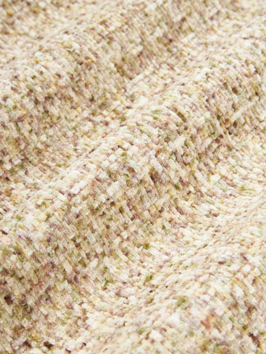 Hanka Chenille Cushion Cover with Pixel Pattern