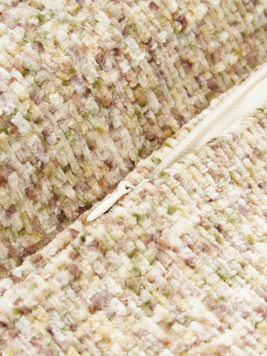 Hanka Chenille Cushion Cover with Pixel Pattern