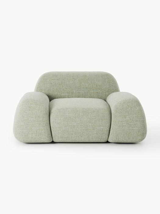 Wolke Bouclé Lounge Chair