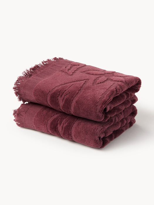 Velvet Towel Rosaria in various sizes