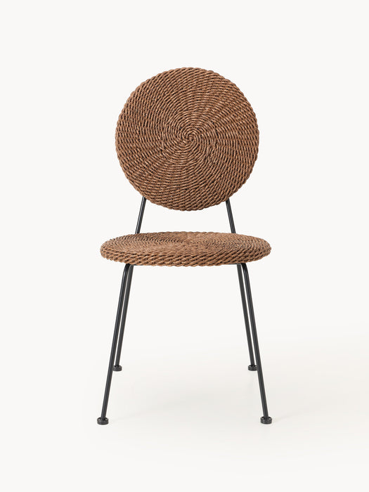 Polyrattan Garden Dining Chairs Spence Set of 2