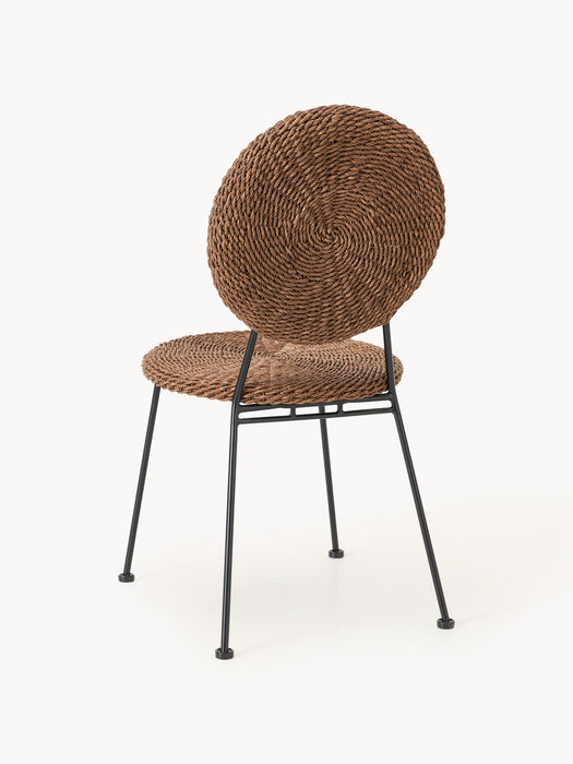 Polyrattan Garden Dining Chairs Spence Set of 2
