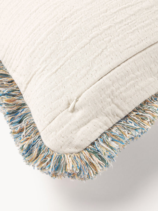 Rui Cushion Cover with Fringes