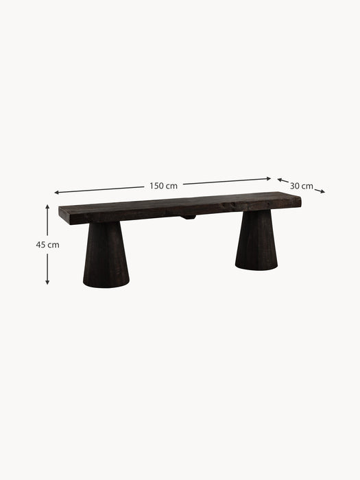 Mango Wood Bench Clyde