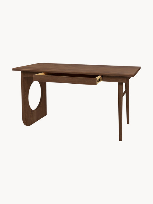 Wooden Desk Bau with Drawer