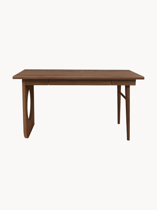 Wooden Desk Bau with Drawer