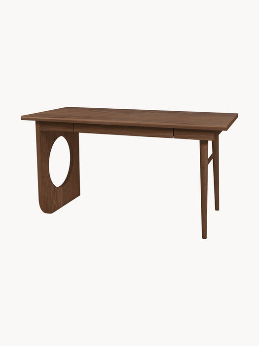 Wooden Desk Bau with Drawer