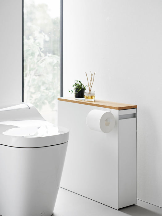 Magnetic Toilet Paper Holder Tower