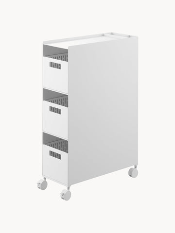 Storage Shelf Tower with Wheels