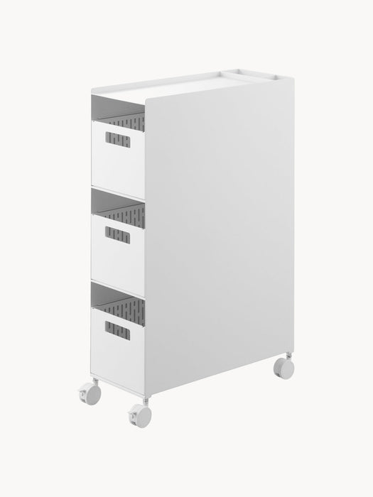 Storage Shelf Tower with Wheels