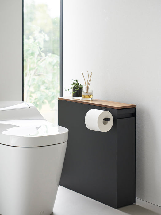 Magnetic Toilet Paper Holder Tower